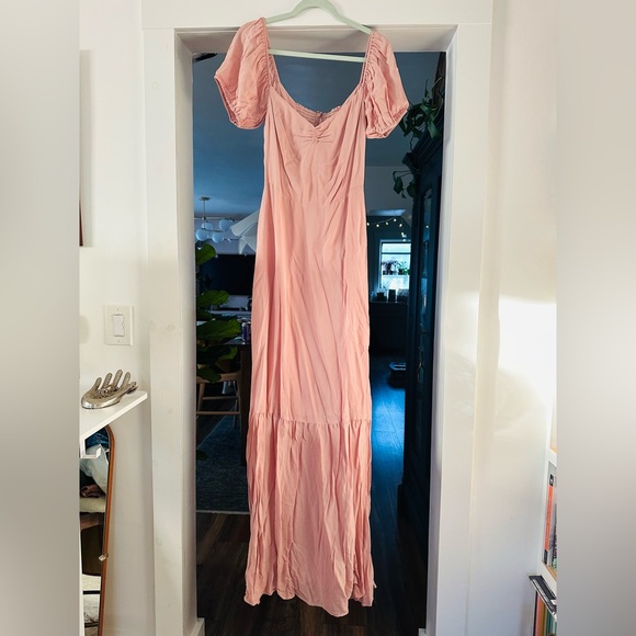 Reformation Farrow Dress Size 8 in Blush - Picture 5 of 9
